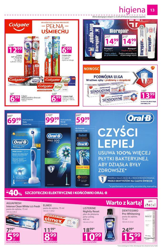 Gazetka promocyjna Hebe str. 13