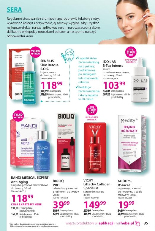 Gazetka promocyjna Hebe str. 35