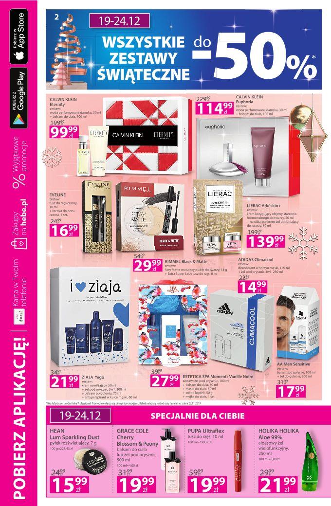 Gazetka promocyjna Hebe str. 2