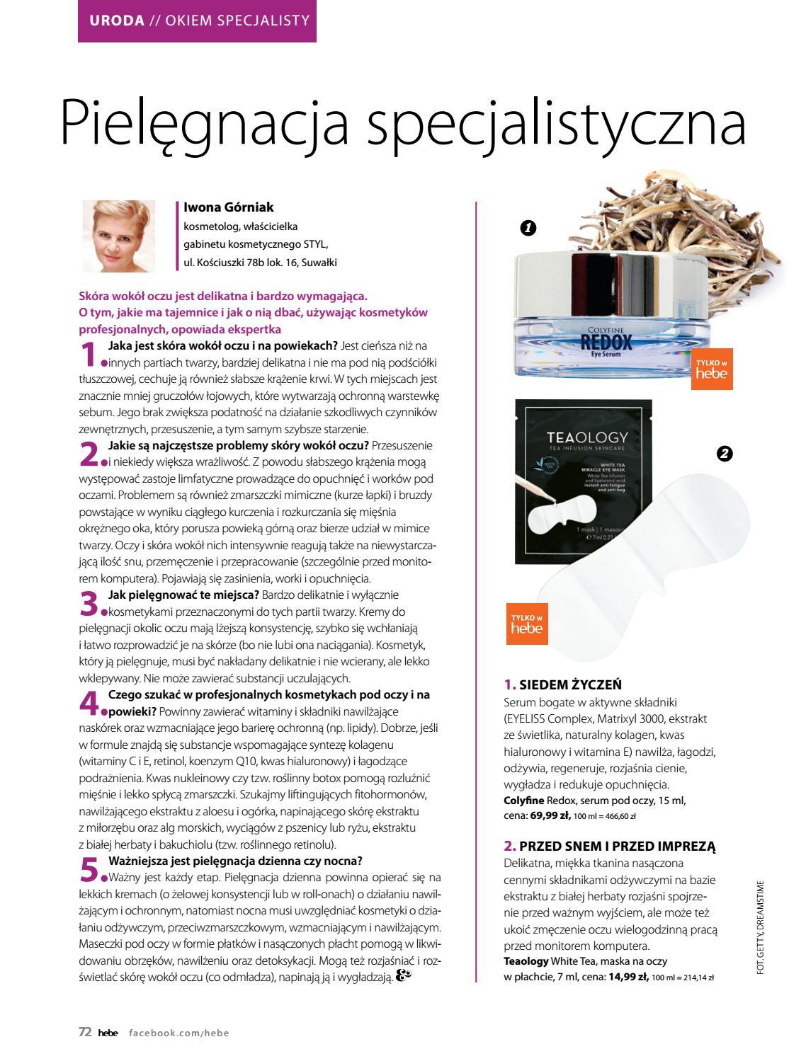 Gazetka promocyjna Hebe str. 72