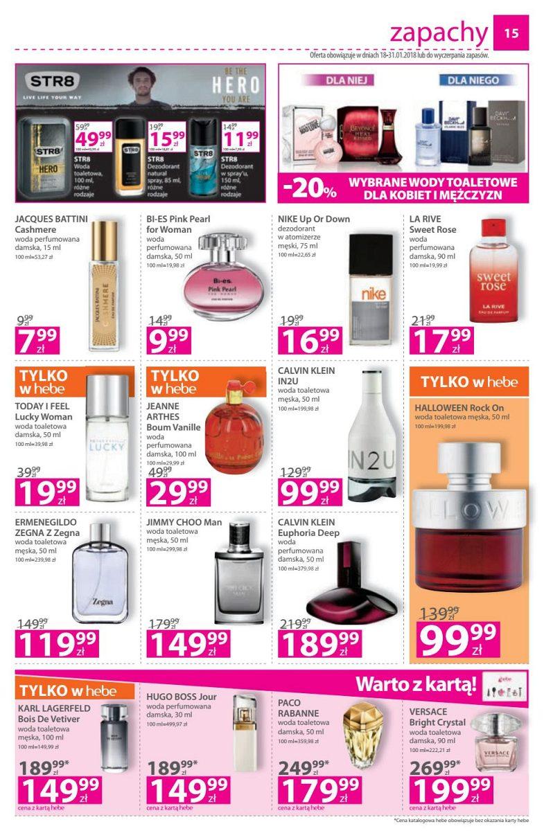 Gazetka promocyjna Hebe str. 15