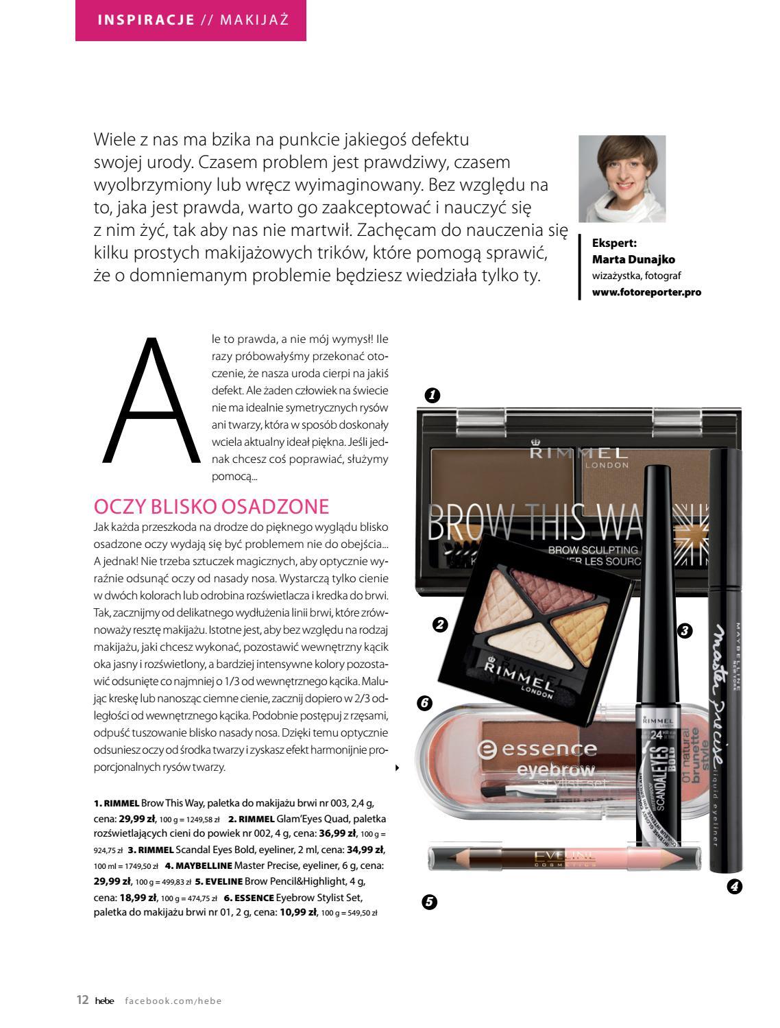 Gazetka promocyjna Hebe str. 12