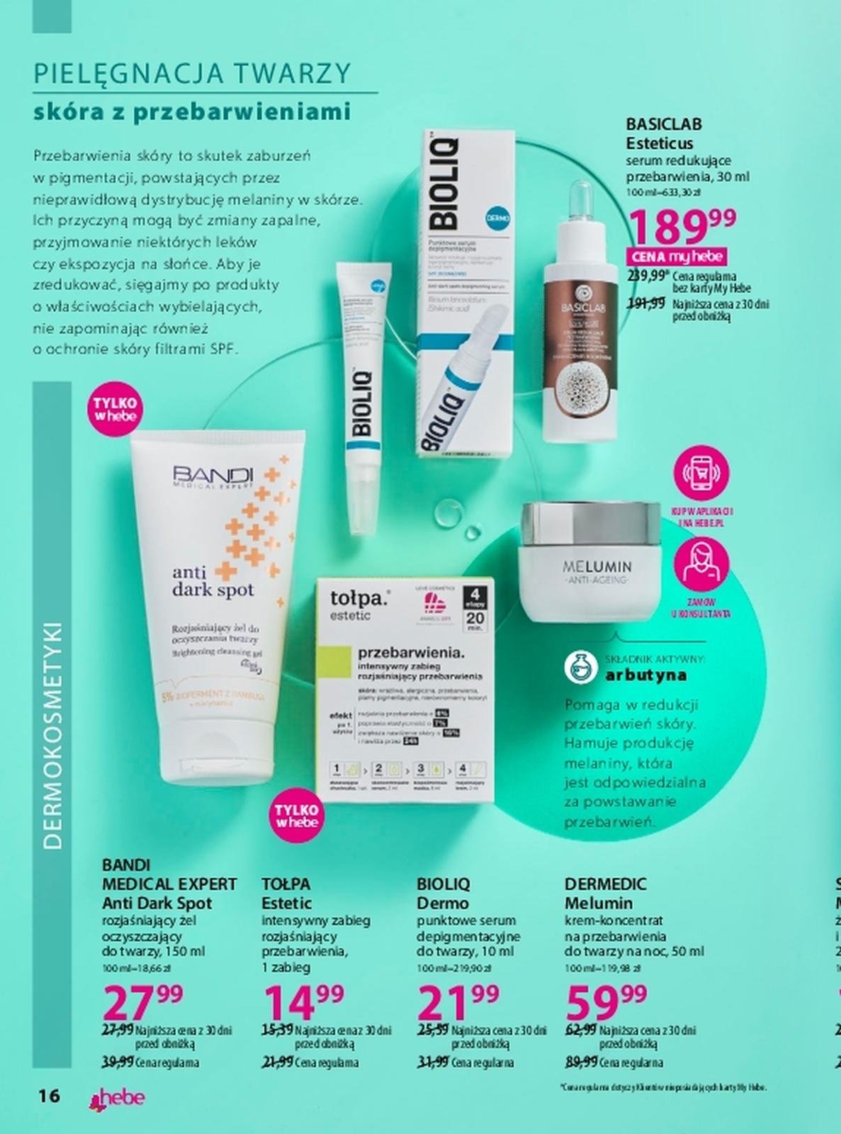 Gazetka promocyjna Hebe str. 16