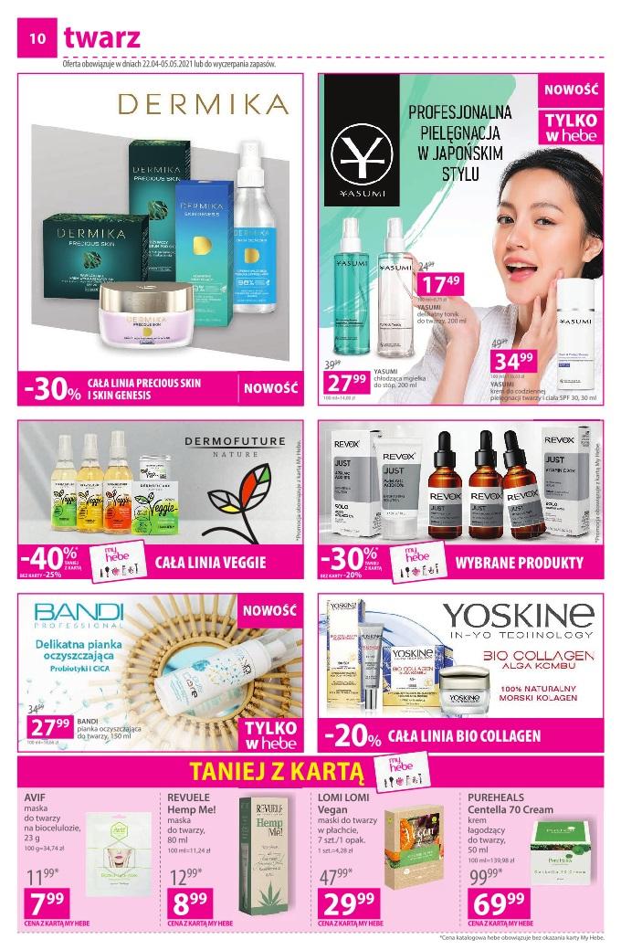 Gazetka promocyjna Hebe str. 10