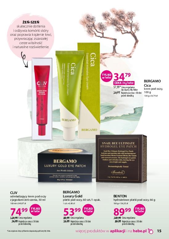 Gazetka promocyjna Hebe str. 15