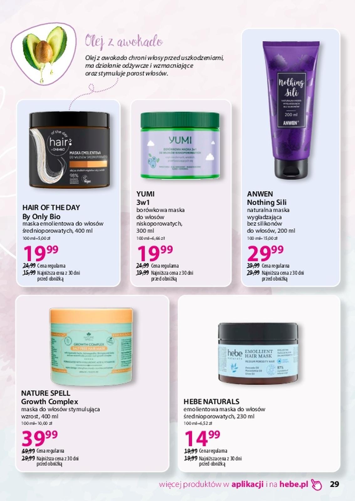 Gazetka promocyjna Hebe str. 29