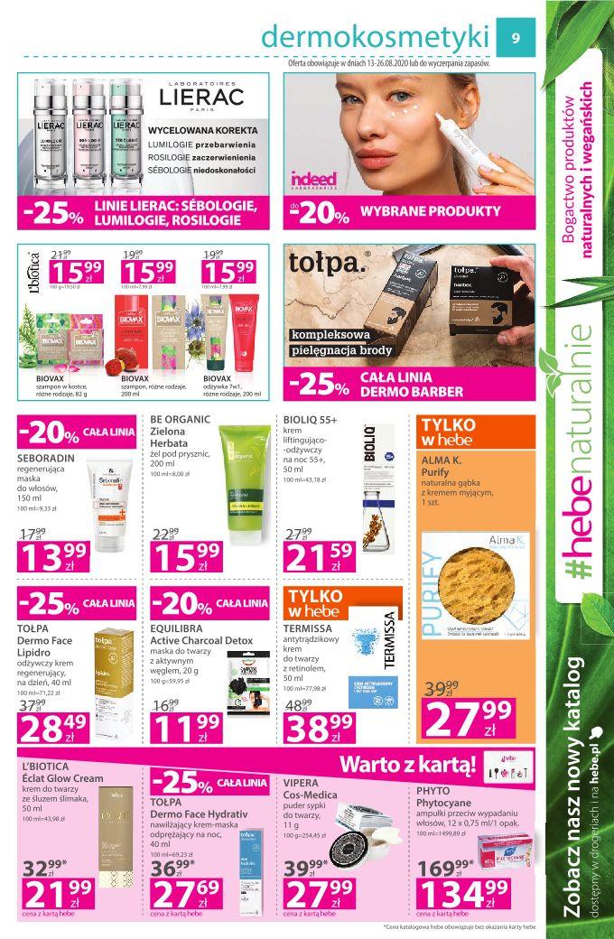 Gazetka promocyjna Hebe str. 9