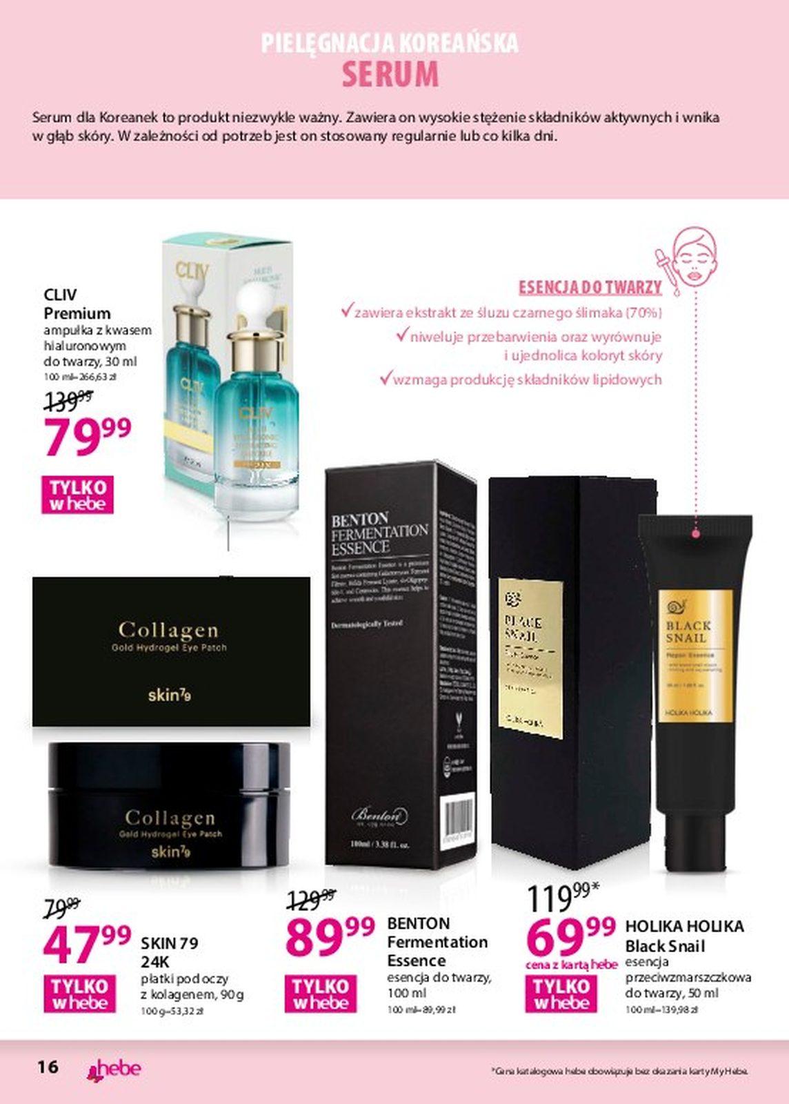 Gazetka promocyjna Hebe str. 16