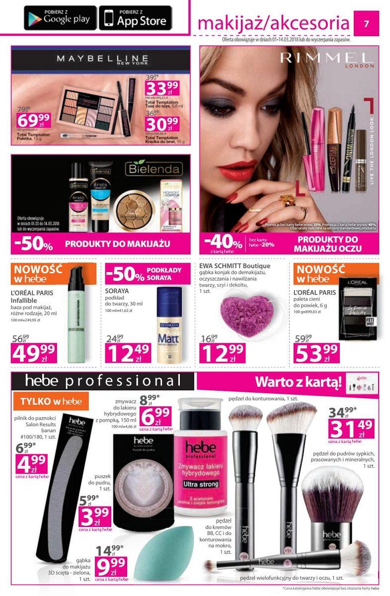 Gazetka promocyjna Hebe str. 7