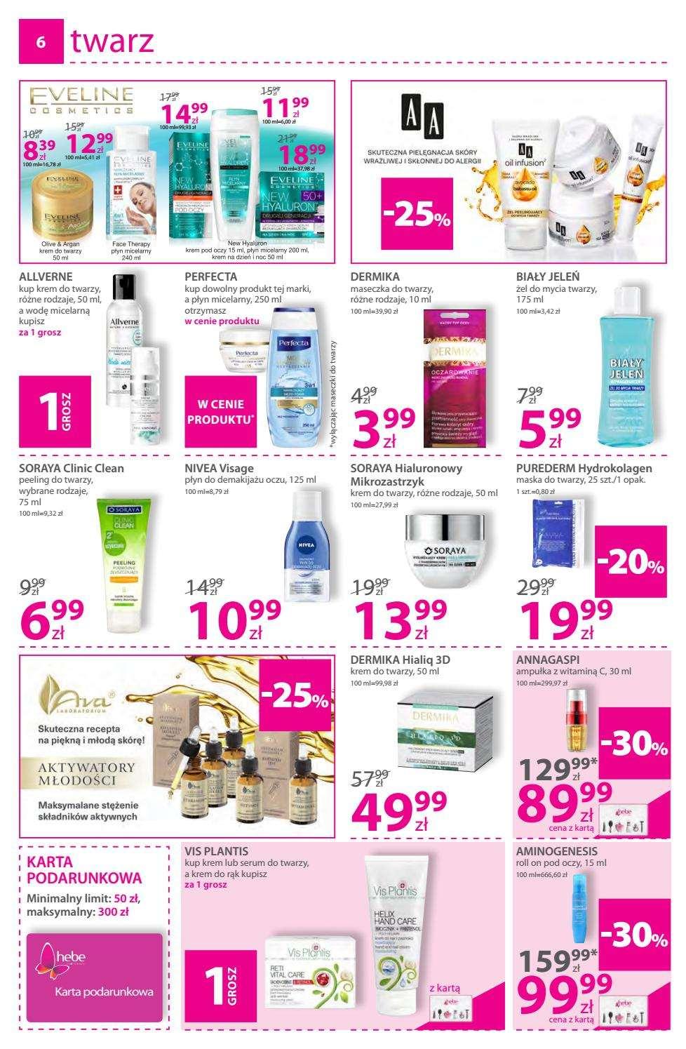 Gazetka promocyjna Hebe str. 6