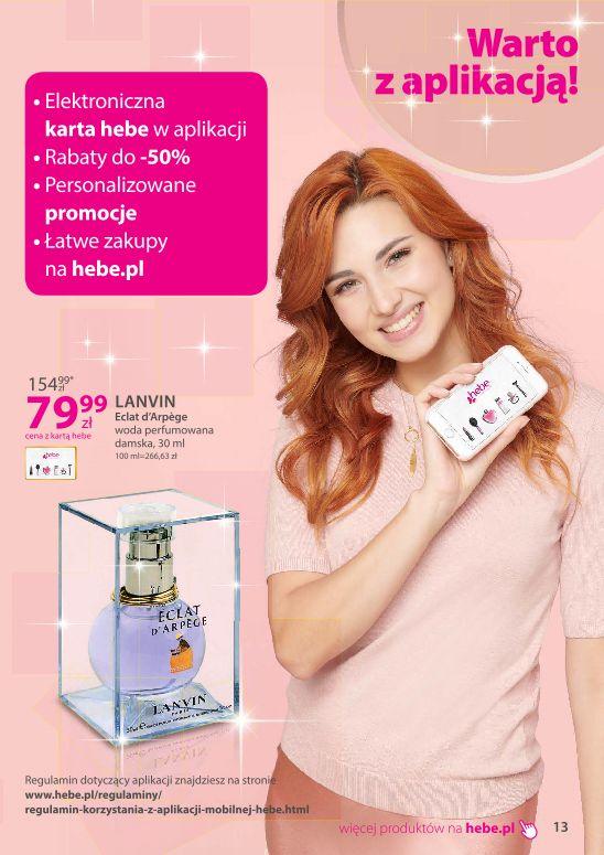 Gazetka promocyjna Hebe str. 13