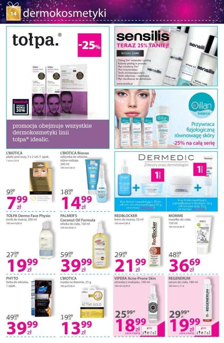 Gazetka promocyjna Hebe str. 14