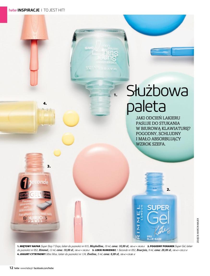 Gazetka promocyjna Hebe str. 12