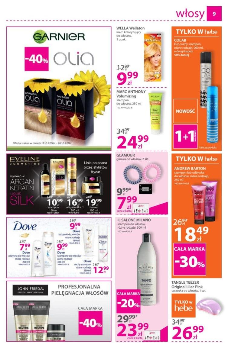 Gazetka promocyjna Hebe str. 9