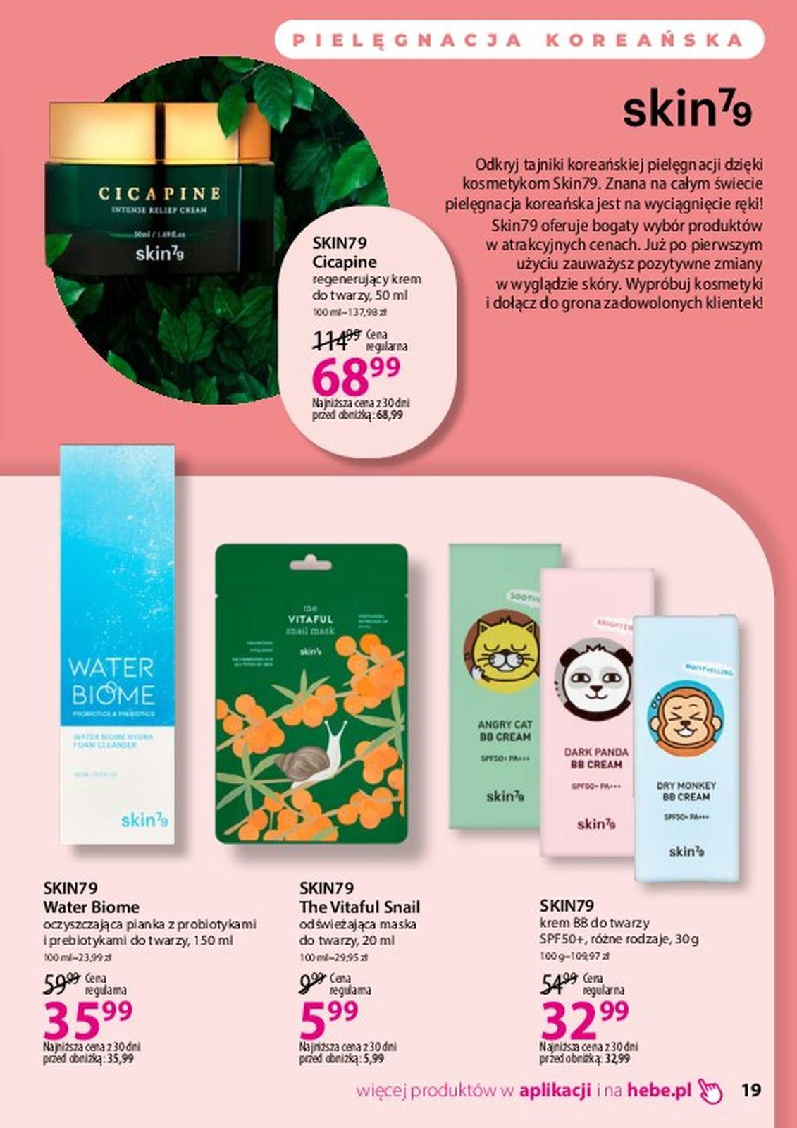 Gazetka promocyjna Hebe str. 19