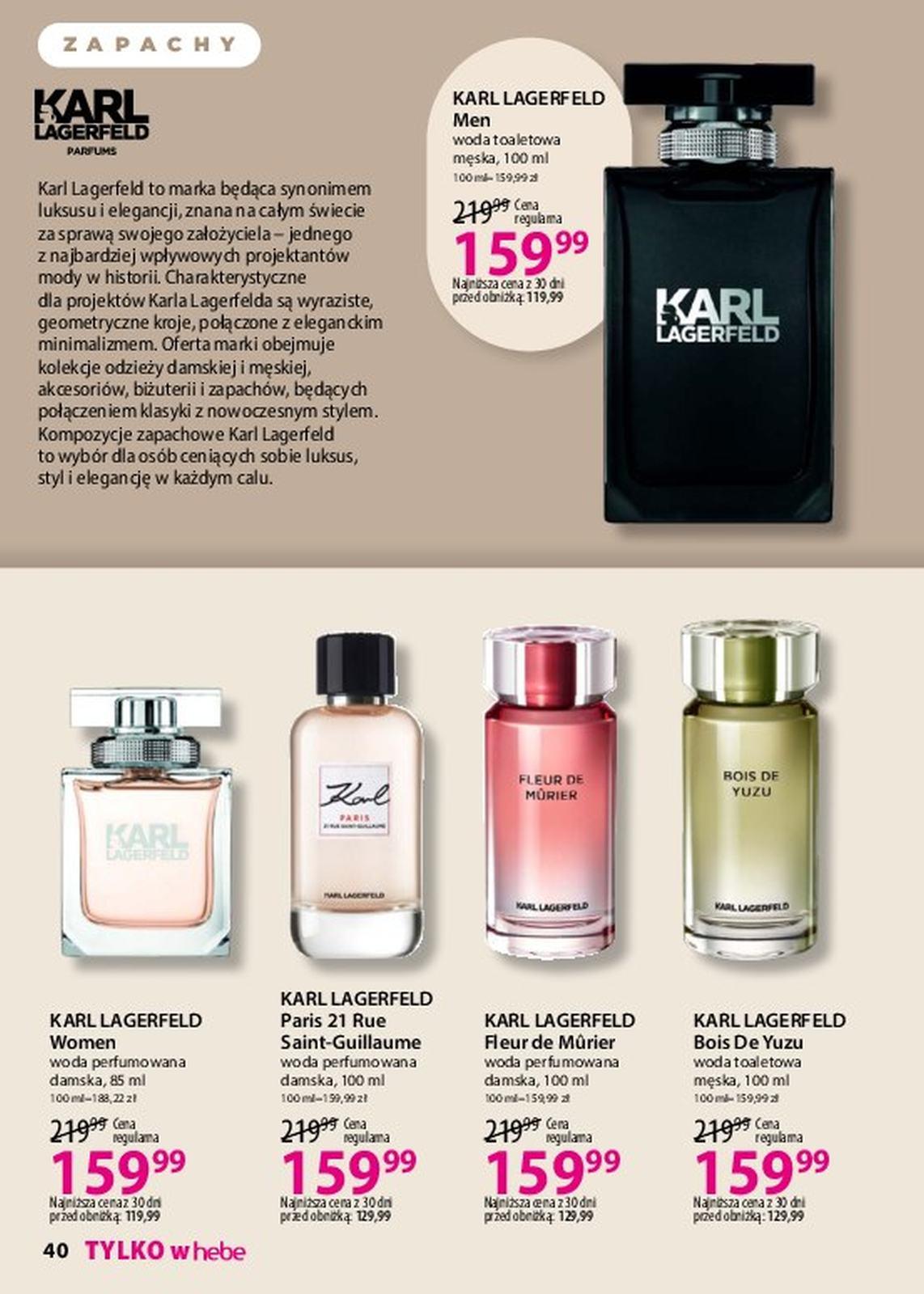 Gazetka promocyjna Hebe str. 40