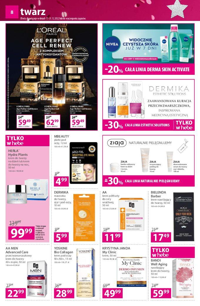 Gazetka promocyjna Hebe str. 8