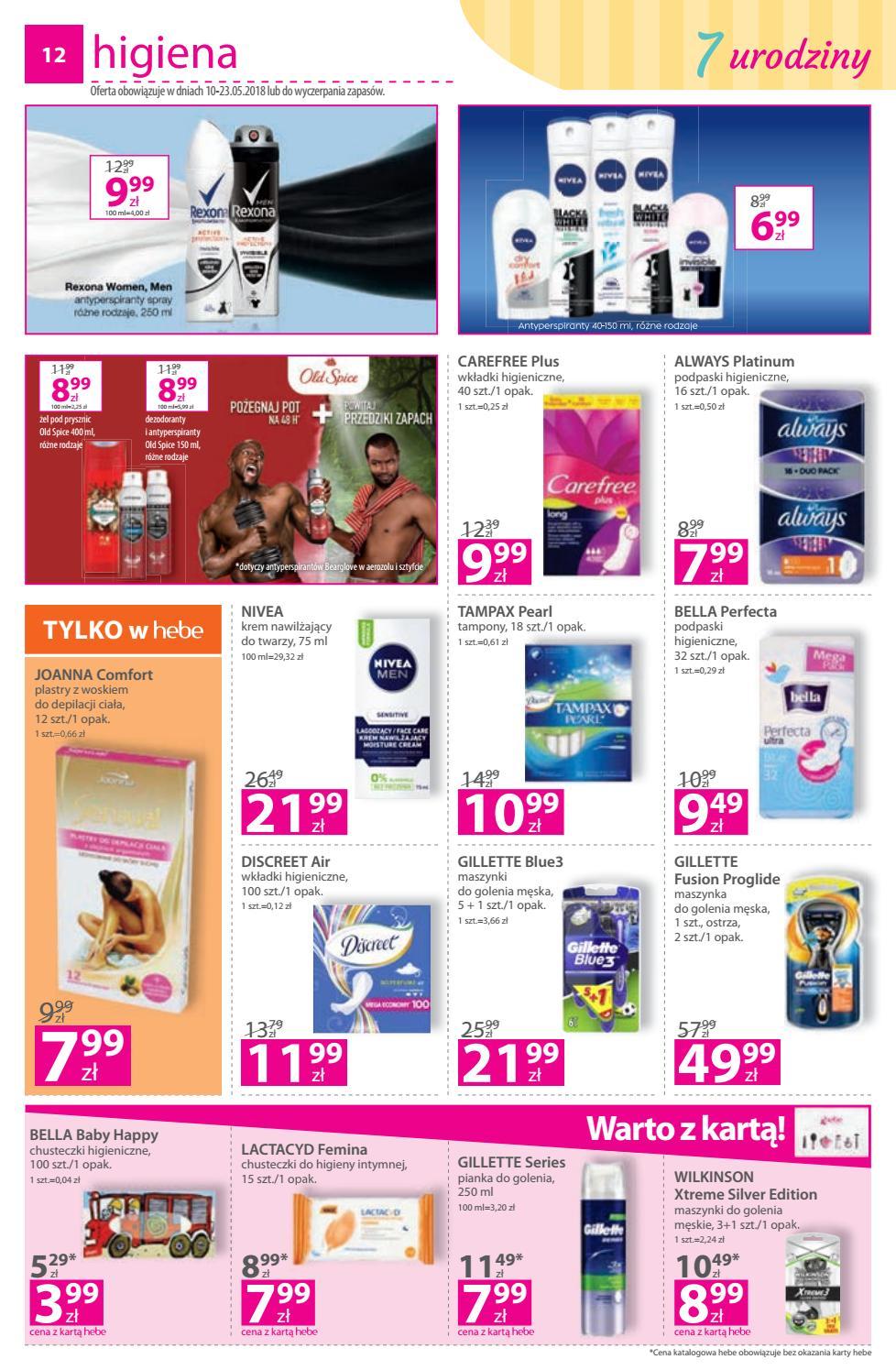 Gazetka promocyjna Hebe str. 12