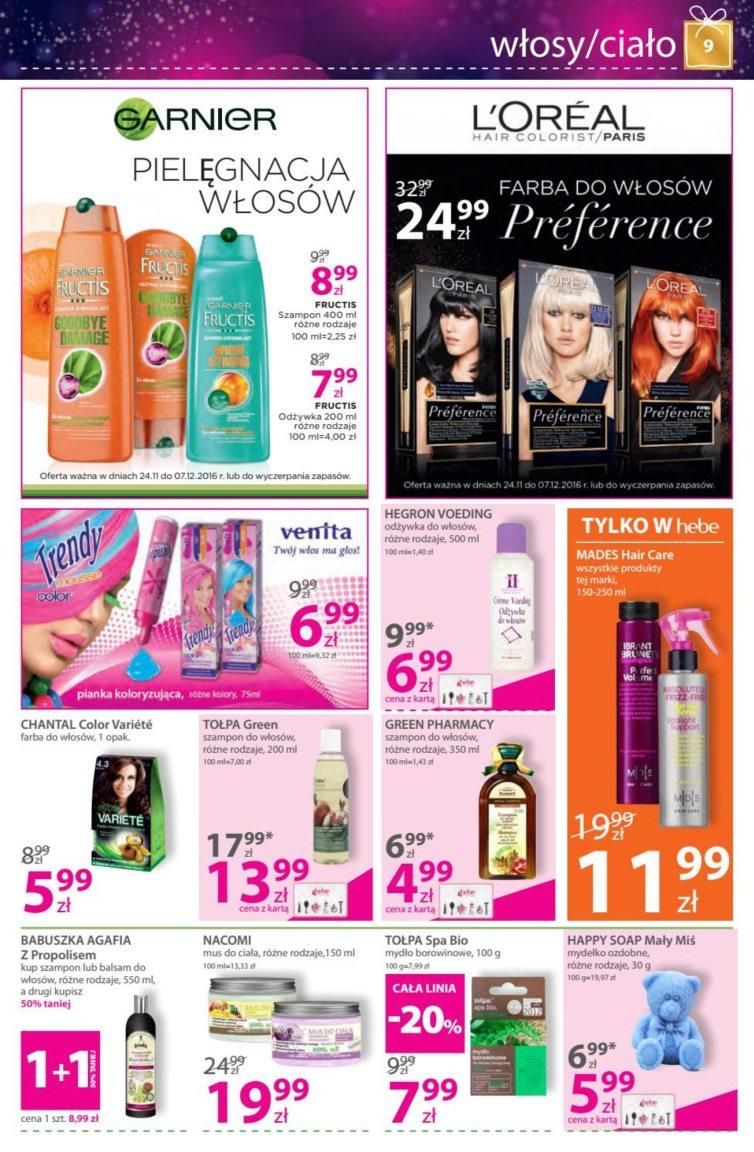 Gazetka promocyjna Hebe str. 9