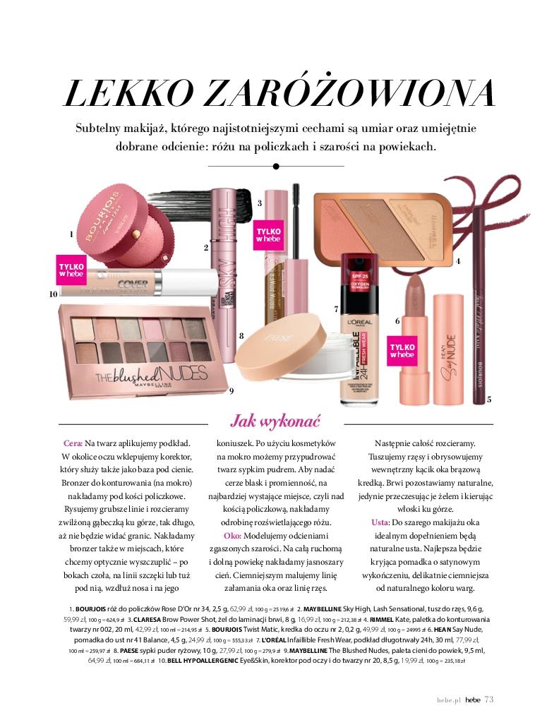 Gazetka promocyjna Hebe str. 73