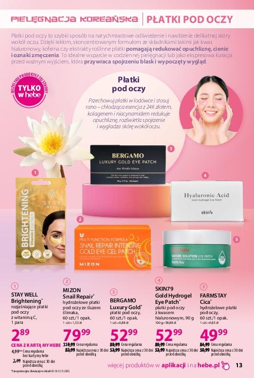 Gazetka promocyjna Hebe str. 13