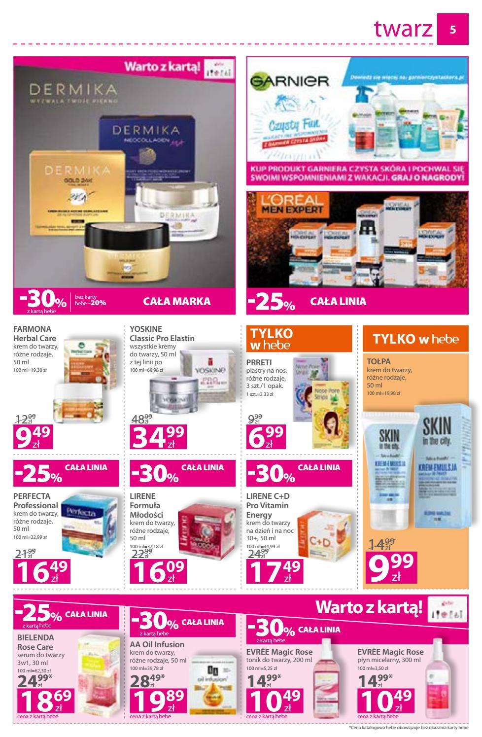 Gazetka promocyjna Hebe str. 5