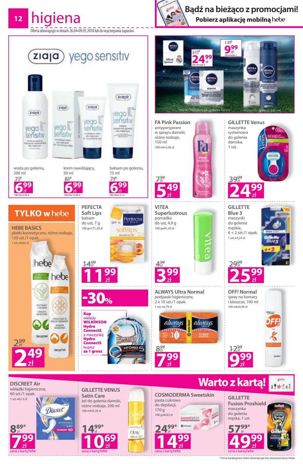 Gazetka promocyjna Hebe str. 12