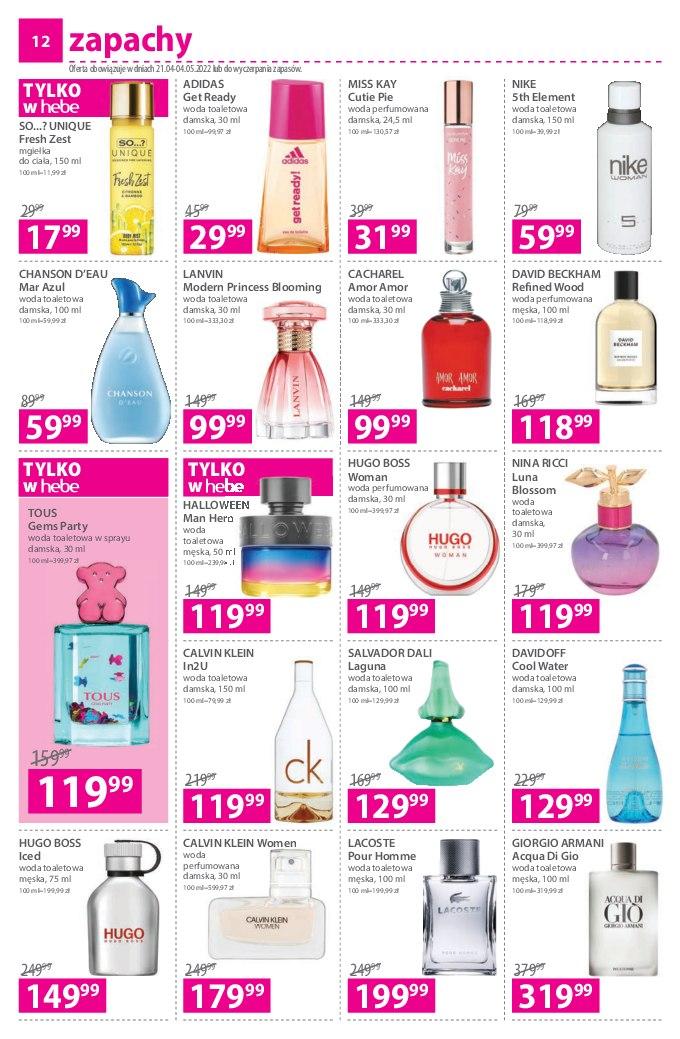 Gazetka promocyjna Hebe str. 12