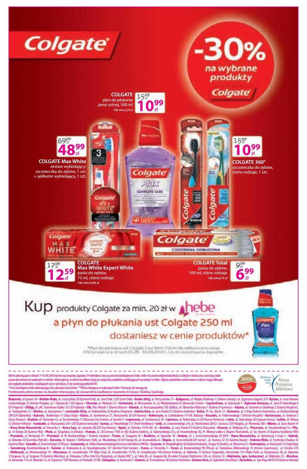 Gazetka promocyjna Hebe str. 16