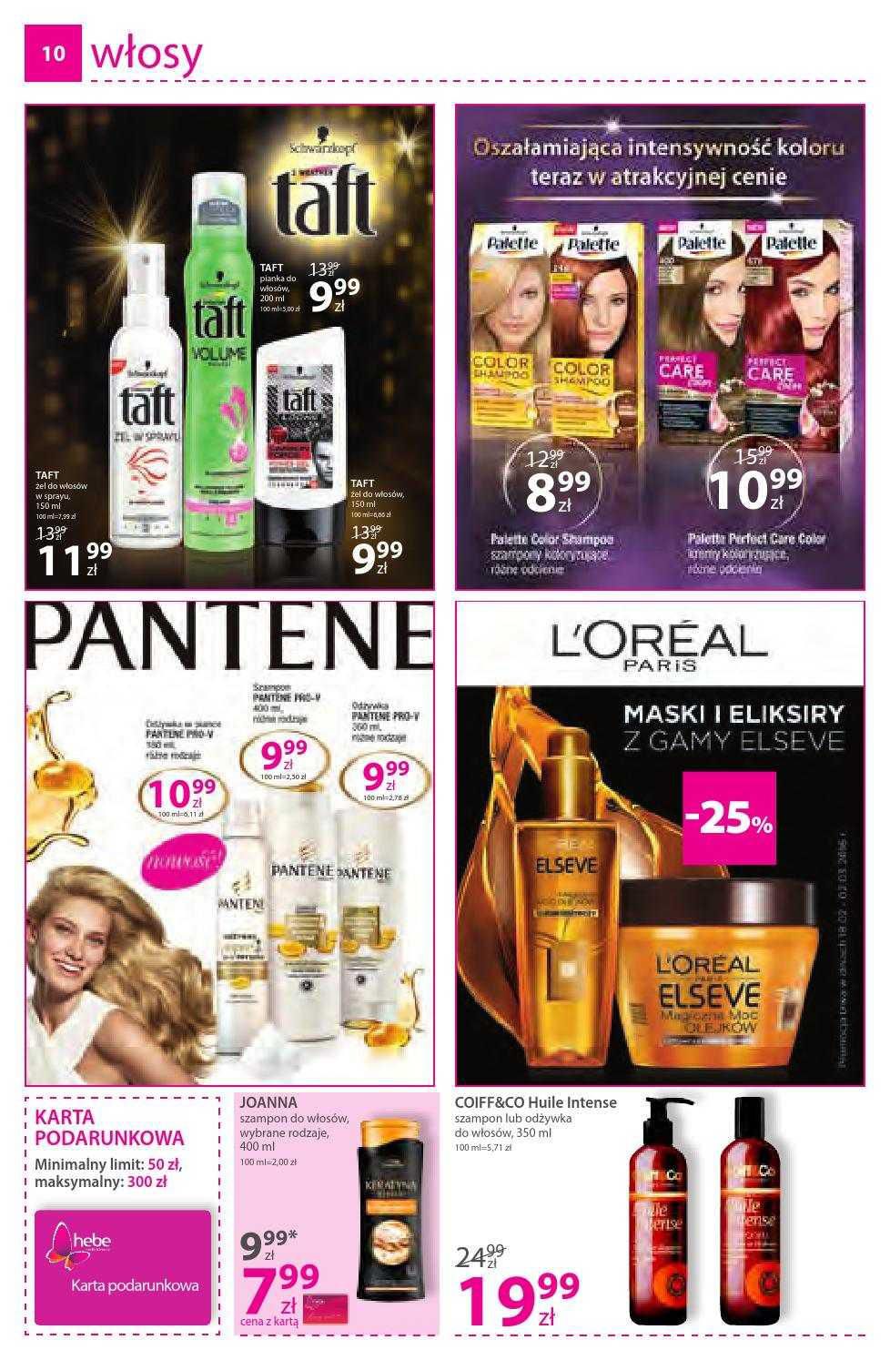 Gazetka promocyjna Hebe str. 10