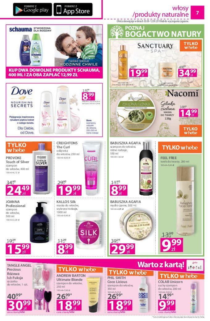 Gazetka promocyjna Hebe str. 7