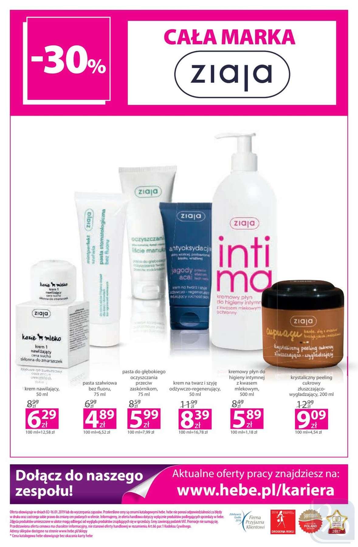 Gazetka promocyjna Hebe str. 16