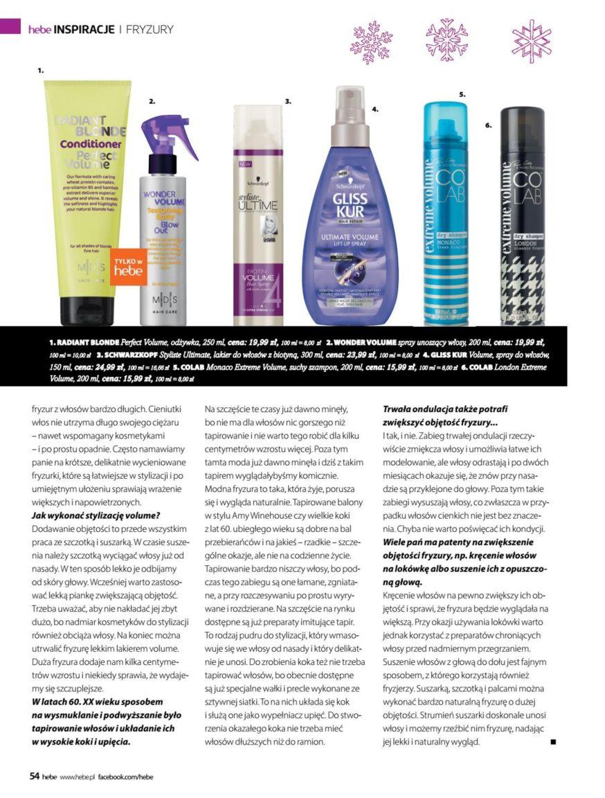 Gazetka promocyjna Hebe str. 54