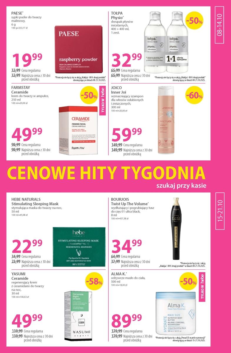 Gazetka promocyjna Hebe str. 9