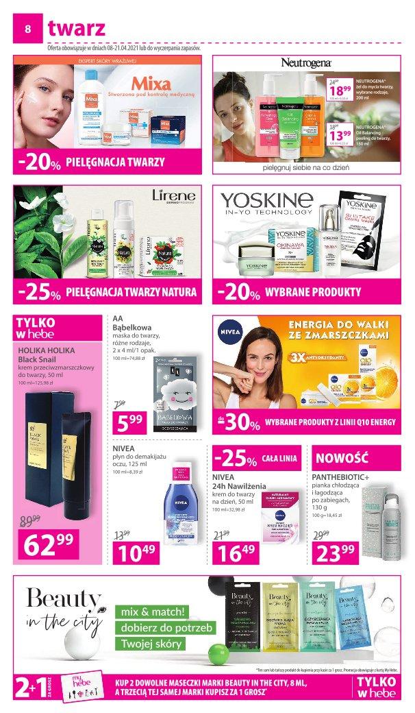 Gazetka promocyjna Hebe str. 8