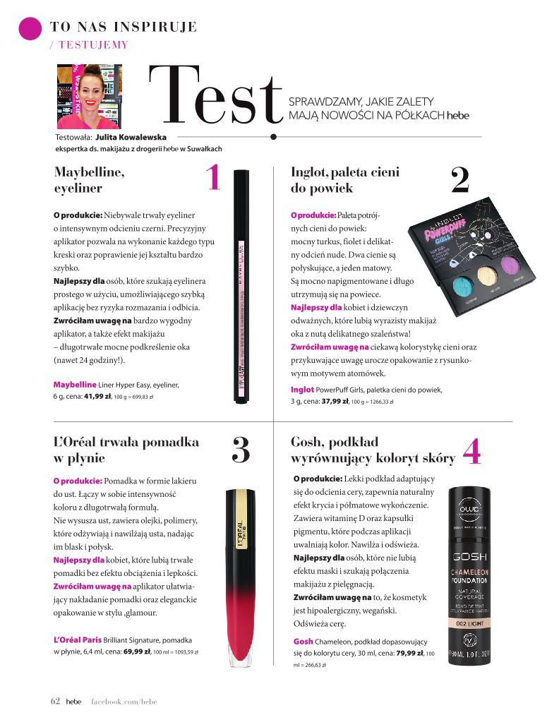 Gazetka promocyjna Hebe str. 62