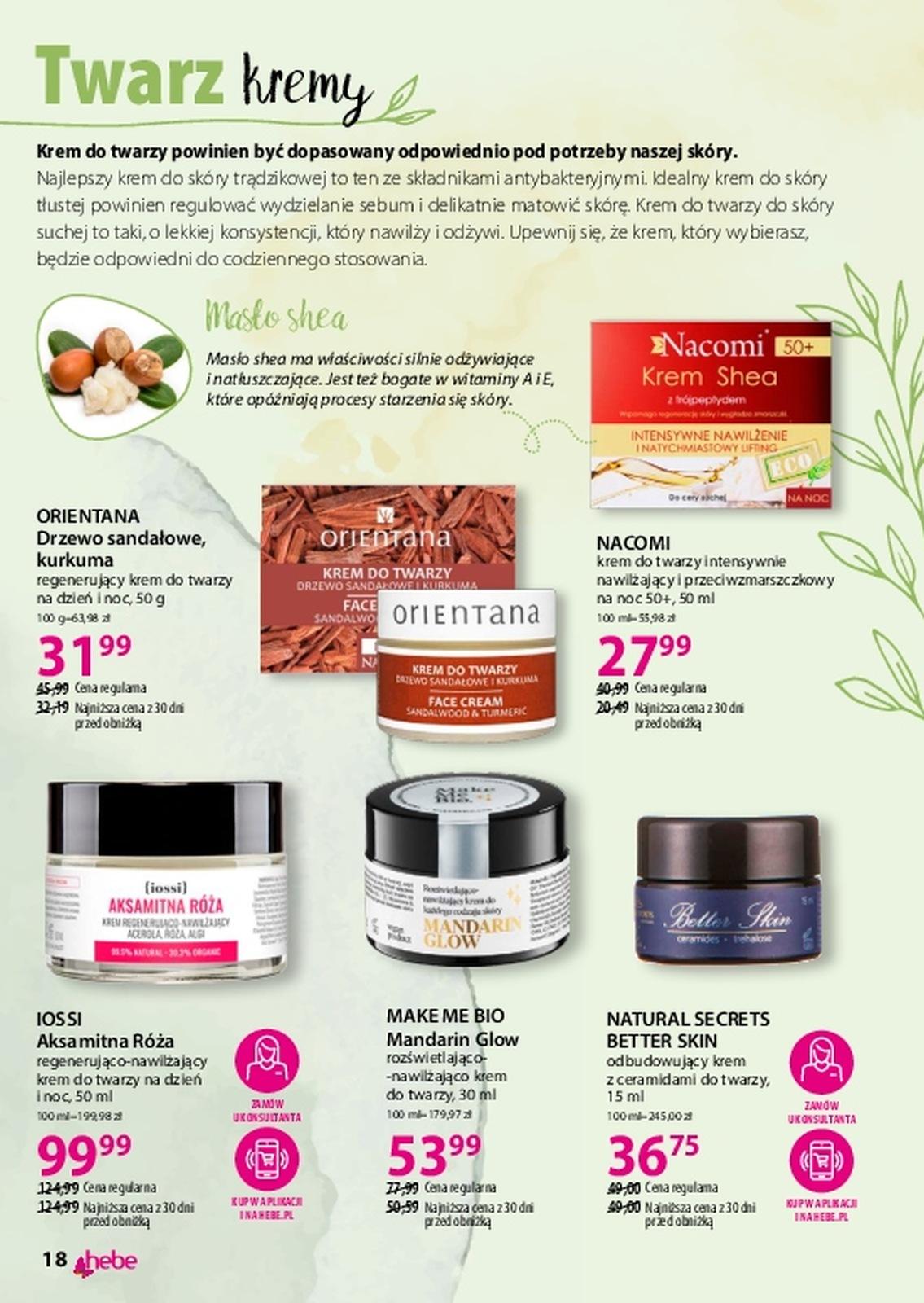 Gazetka promocyjna Hebe str. 18