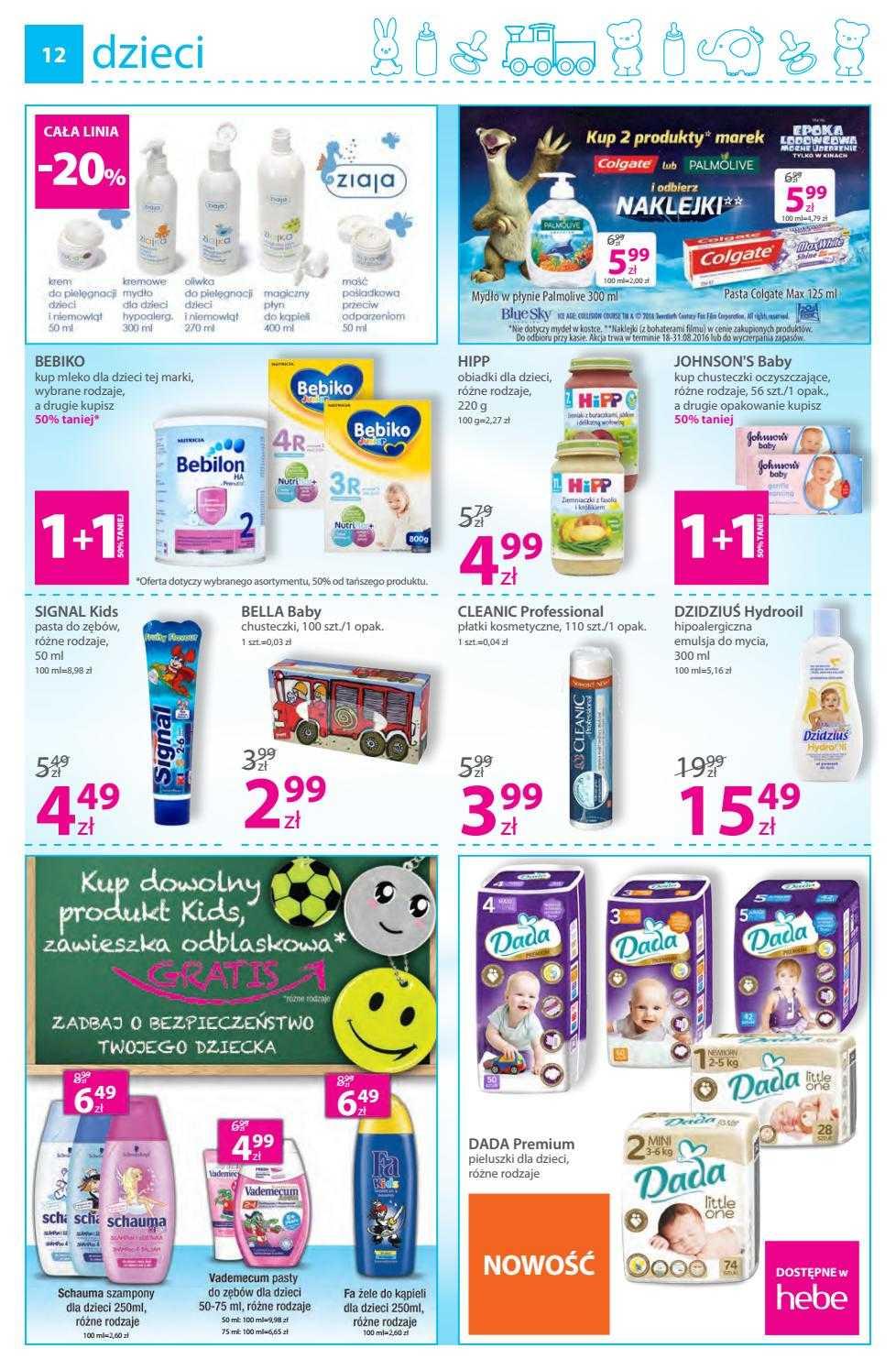 Gazetka promocyjna Hebe str. 12