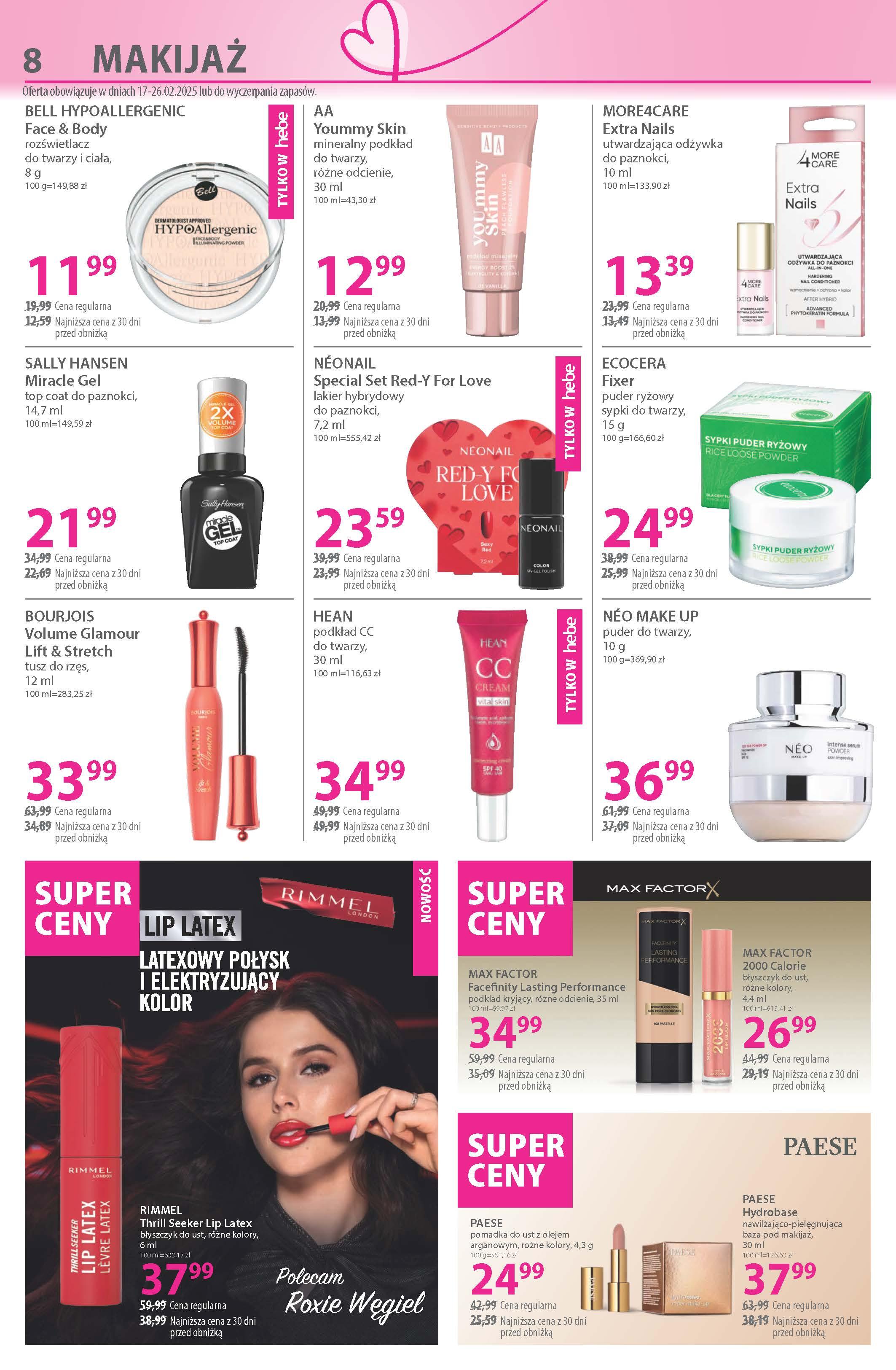 Gazetka promocyjna Hebe str. 8