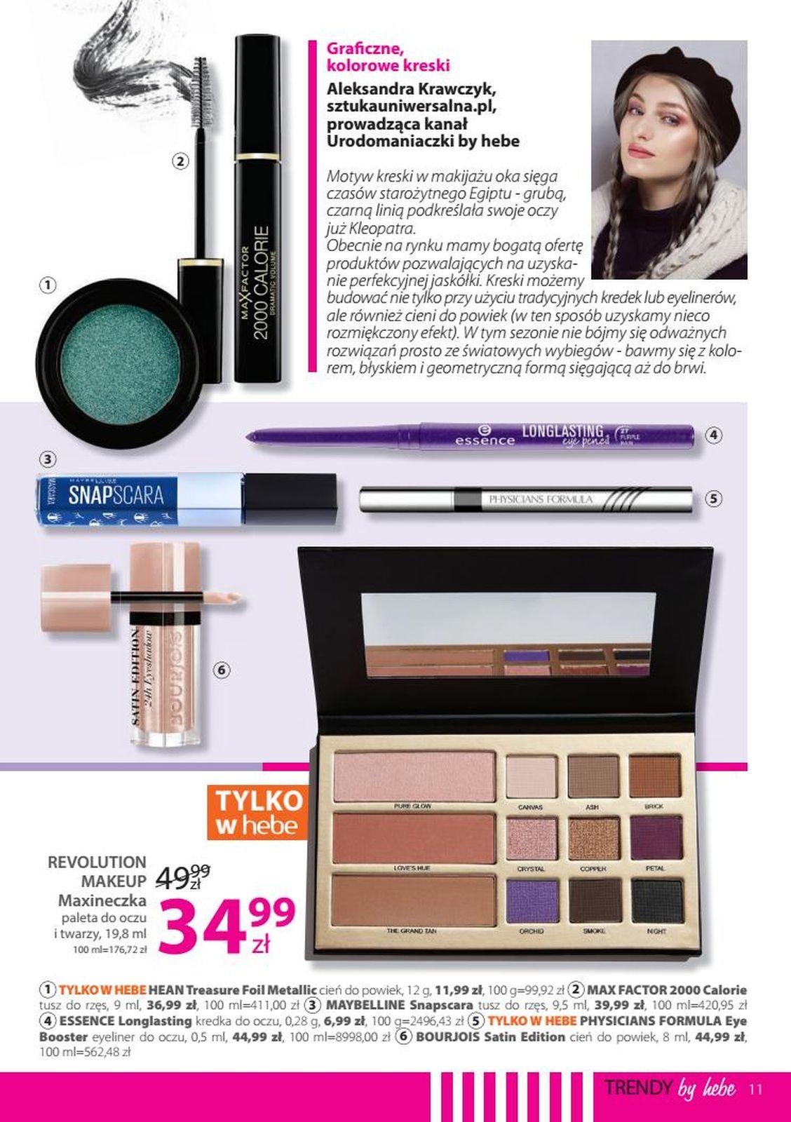 Gazetka promocyjna Hebe str. 11