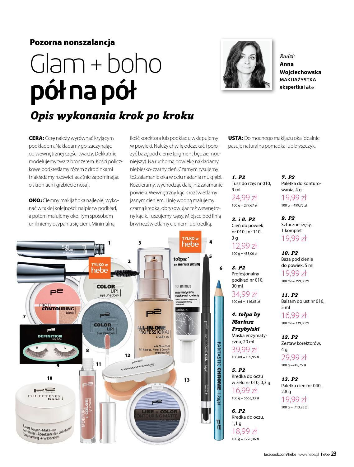 Gazetka promocyjna Hebe str. 23