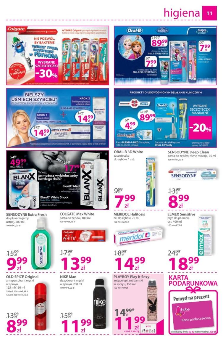 Gazetka promocyjna Hebe str. 11