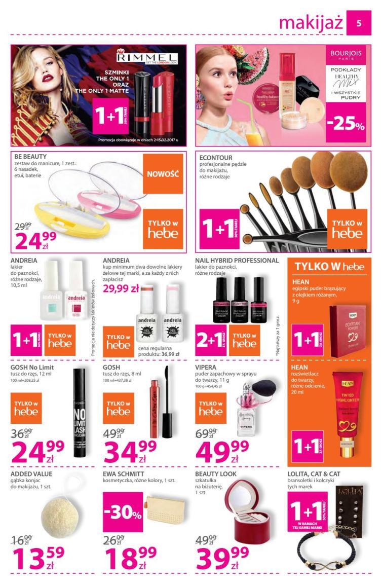 Gazetka promocyjna Hebe str. 5
