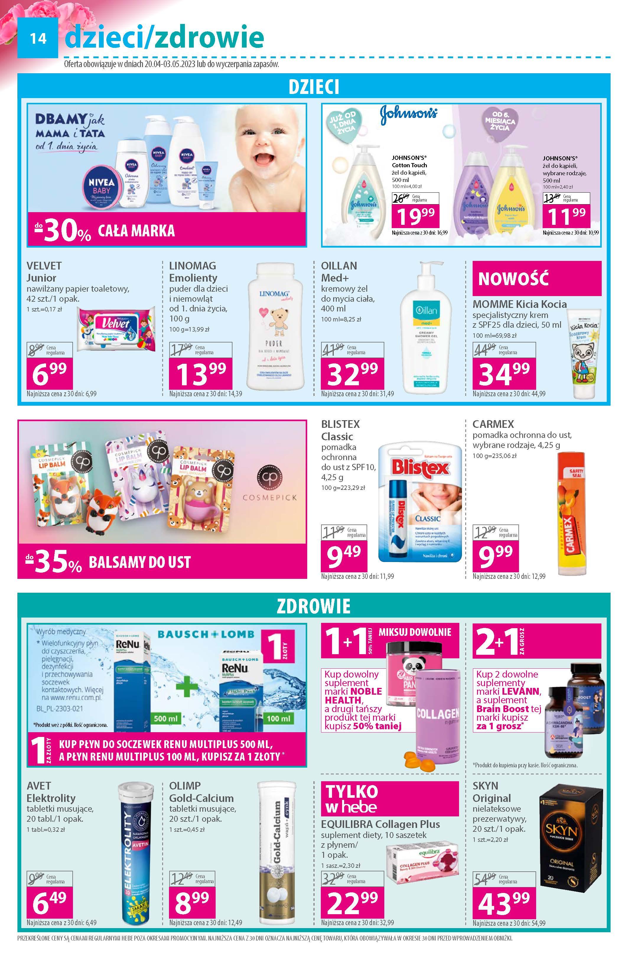 Gazetka promocyjna Hebe str. 14
