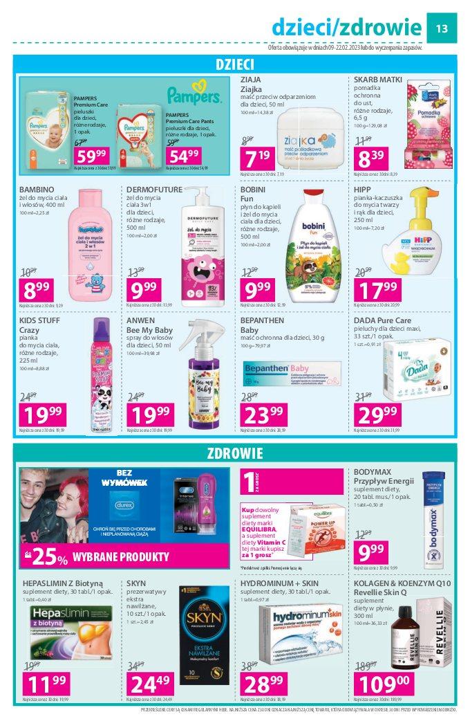 Gazetka promocyjna Hebe str. 13