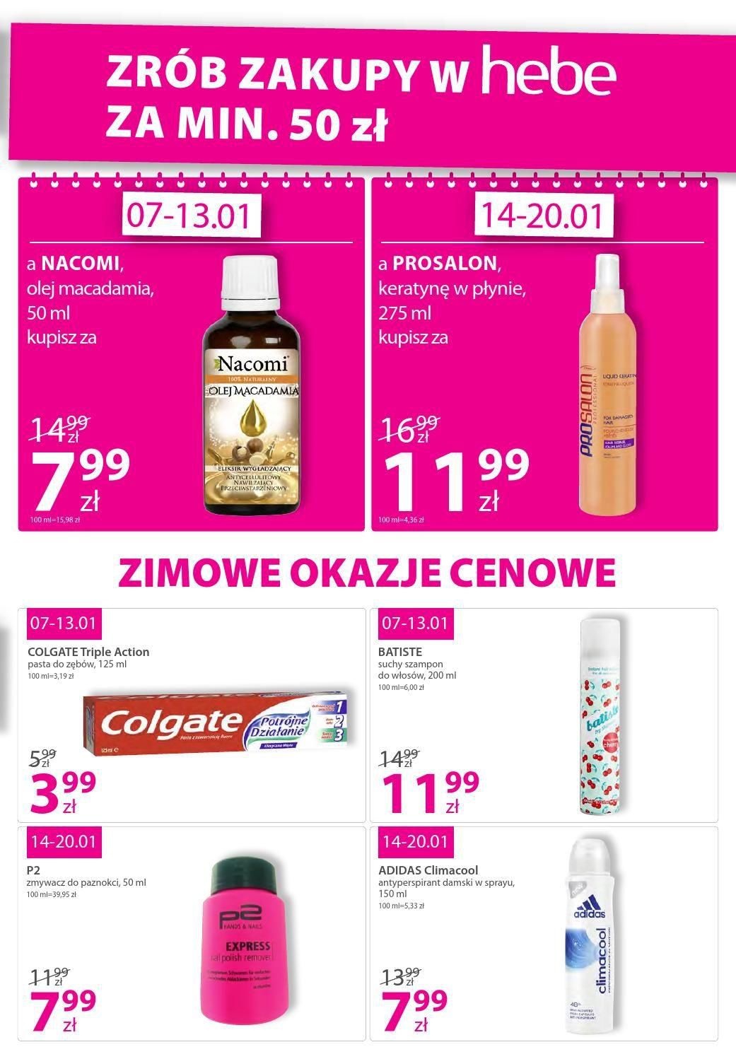 Gazetka promocyjna Hebe str. 3