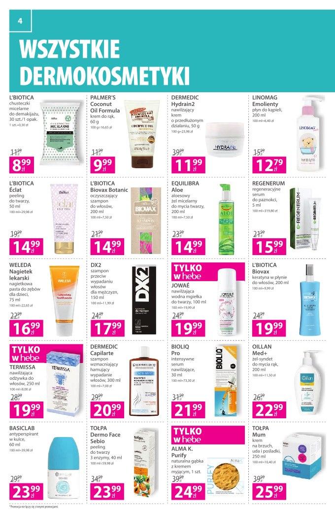 Gazetka promocyjna Hebe str. 4