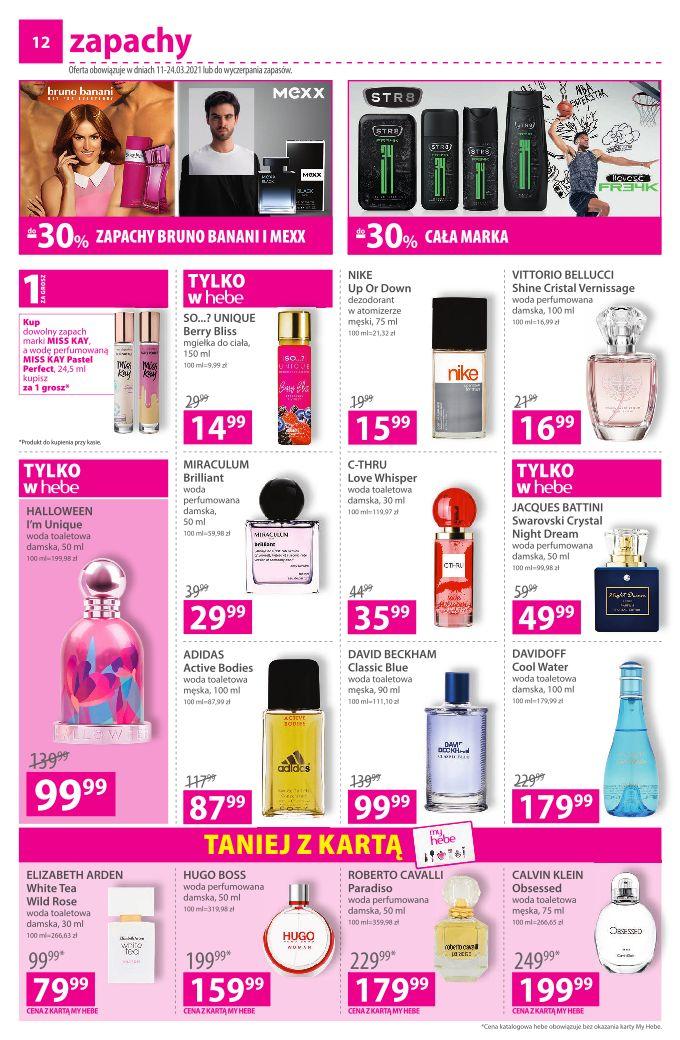Gazetka promocyjna Hebe str. 12