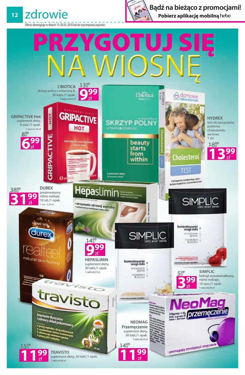 Gazetka promocyjna Hebe str. 12