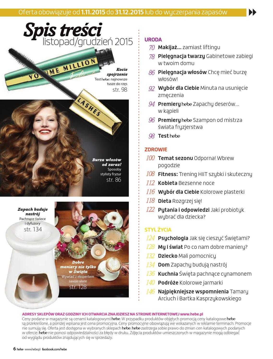 Gazetka promocyjna Hebe str. 6